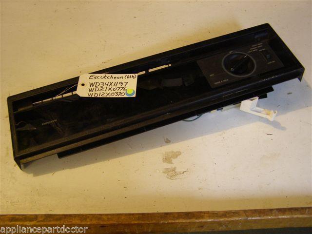 KENMORE dishwasher Escutcheon (small scratch) WD34X1197 WD21X0776 WD12X0370 KENMORE dishwasher Escutcheon (small scratch) WD34X1197 WD21X0776 WD12X0370